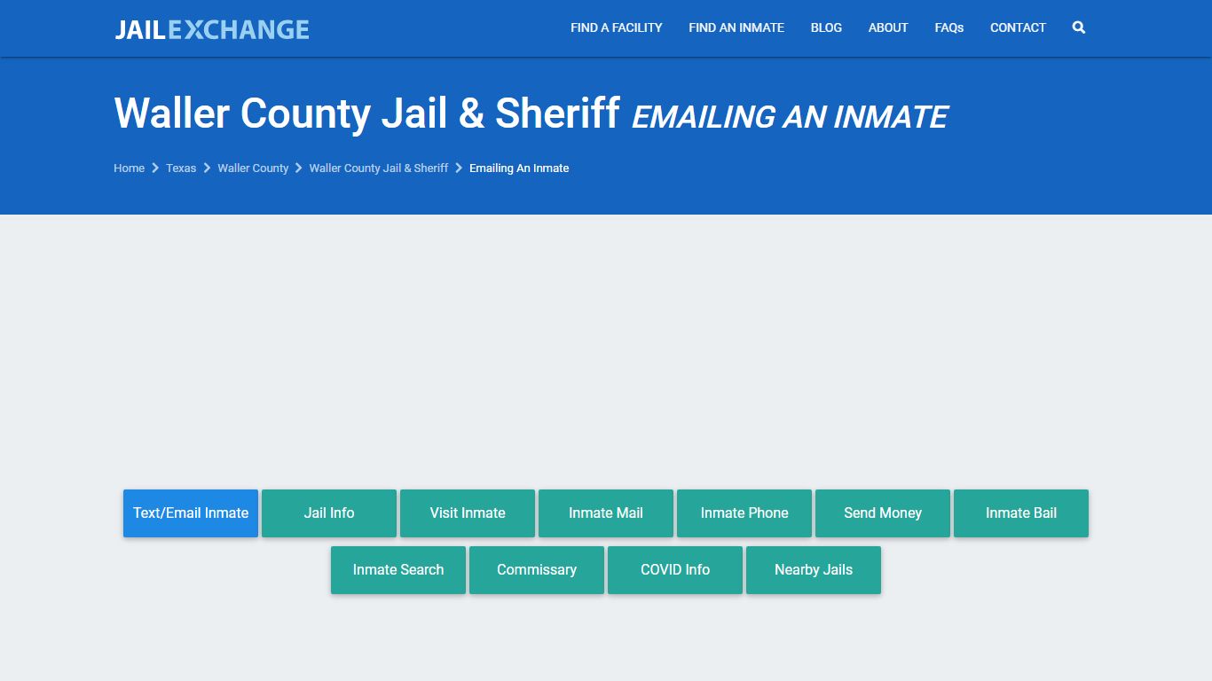 How to Email Inmate in Waller County Jail & Sheriff ...